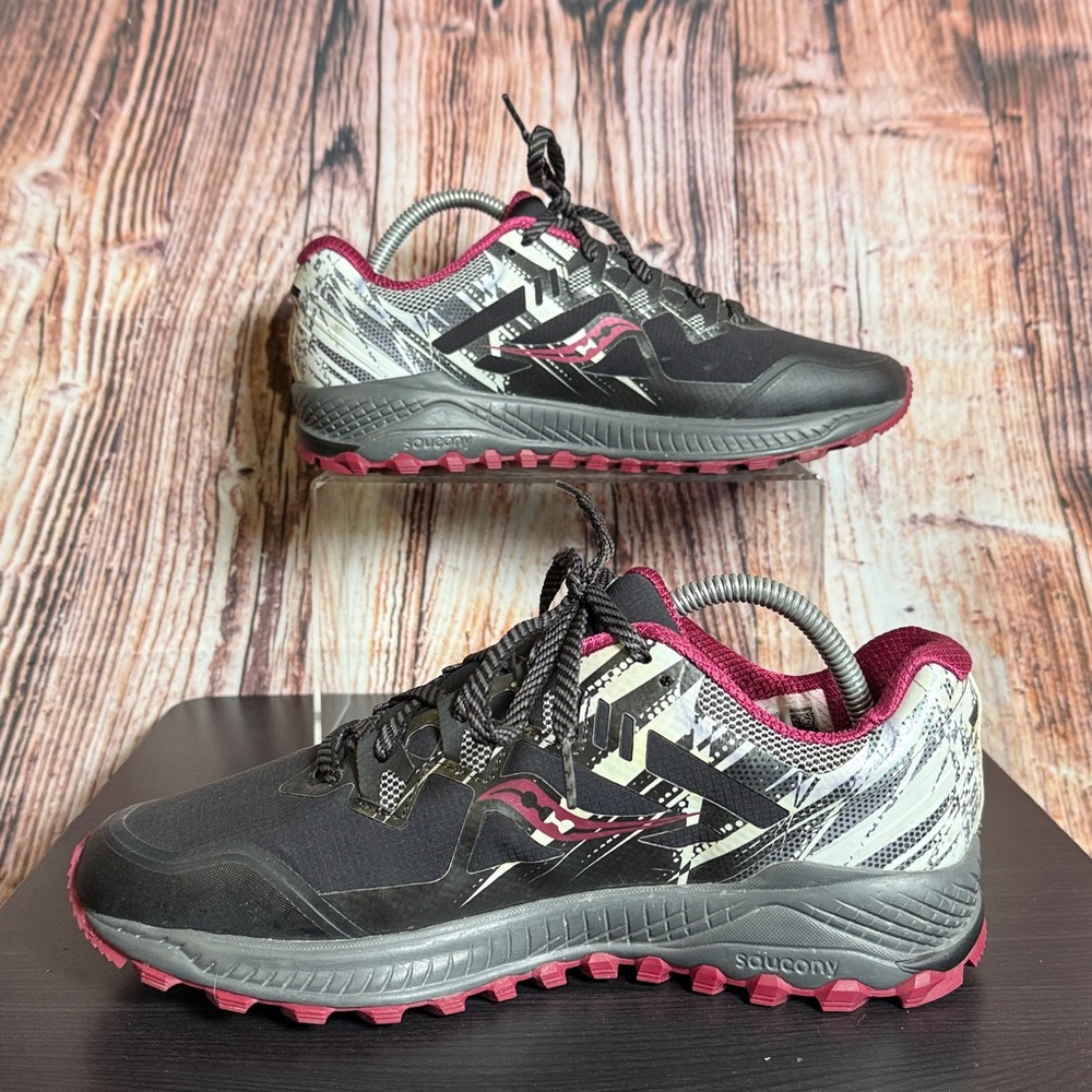 Saucony Peregrine 8 Arctic Running Sneakers Womens Sz 10.5 - Picture 2 of 8